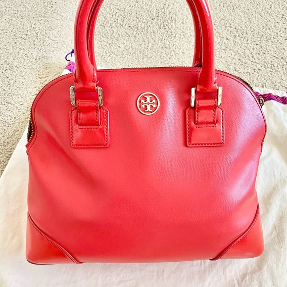 Tory Burch Robinson Dome Satchel - Picture 7 of 12